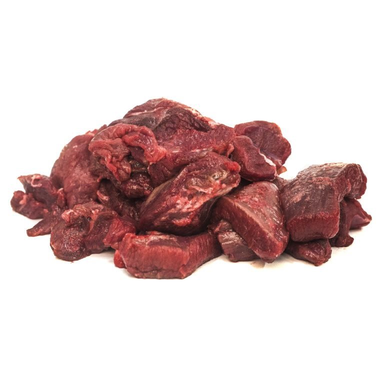DEER STEW MEAT / PIECES FOR GOULASH 750 g
