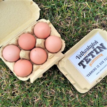 FARM EGGS 6 pcs